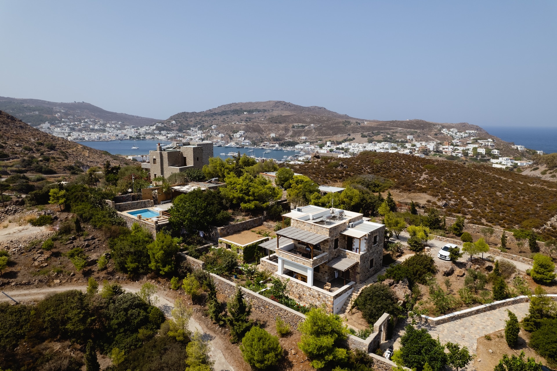 Patmos Dungaree, Misty-Blue main image 0